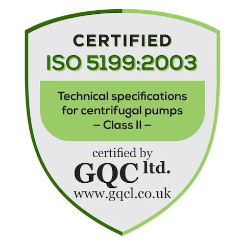 Technical Specifications for Centerfugal Pumps - Class II -