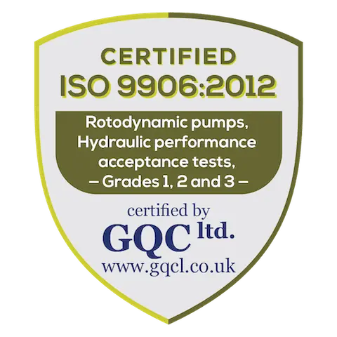 Retrodynamic Pumps, Hydraulic performance acceptance tests, Grades 1,2, and 3