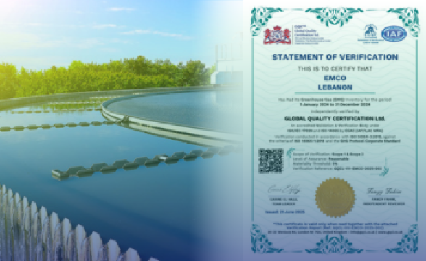 Independent Verification of GHG emissions for EMCO Lebanon